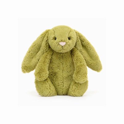 Jellycat Bashful Moss Bunnies Australia | 879205YJP